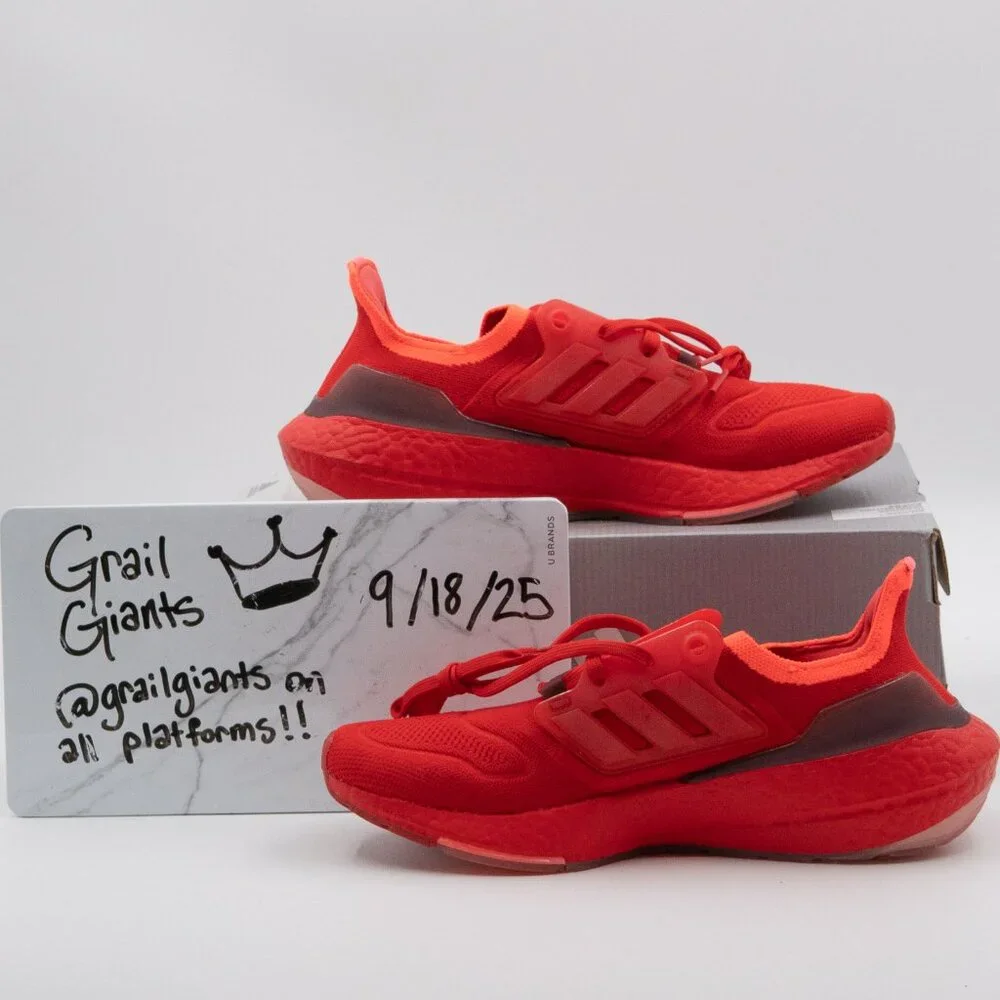 🔹 adidas Ultra Boost 22 “Vivid Red Turbo” — 9W (VNDS · GX5462)